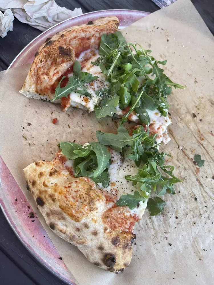 Margherita Pizza with Arugula